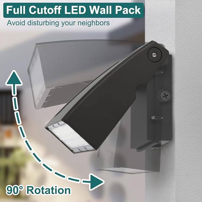 kadision 60W LED Wall Pack Light - Image 3