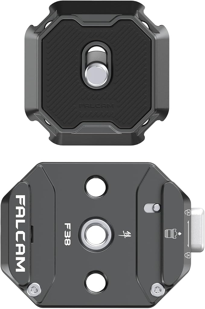 FALCAM F38 Quick Release Kit V2, Quick Release System, Base and Plate by FALCAM
