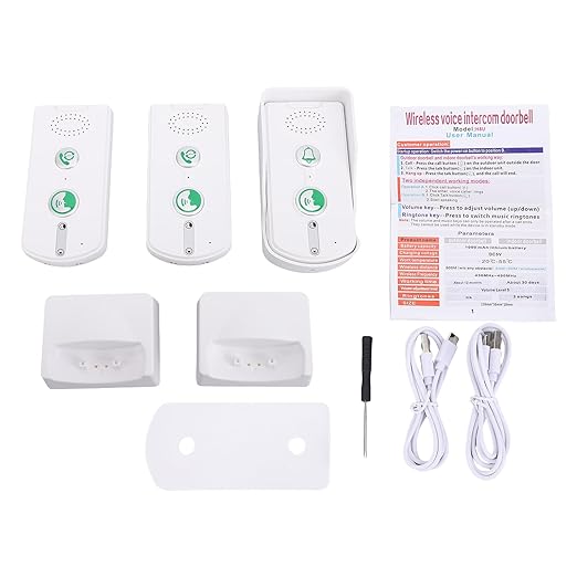 Swokely Rechargeable Wireless Intercom Unit, 2-Way Talking, 500 Meter Talking - Image 9