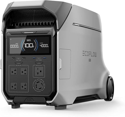 EF ECOFLOW DELTA Pro 3 Portable Power Station, 4096Wh LFP Battery, Expandable by EFECOFLOW