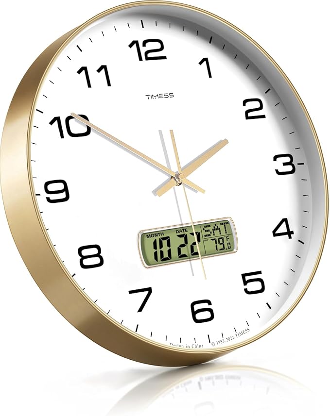 TIMESS Wall Clock, Ideal Modern Home, Office Decor - Image 4