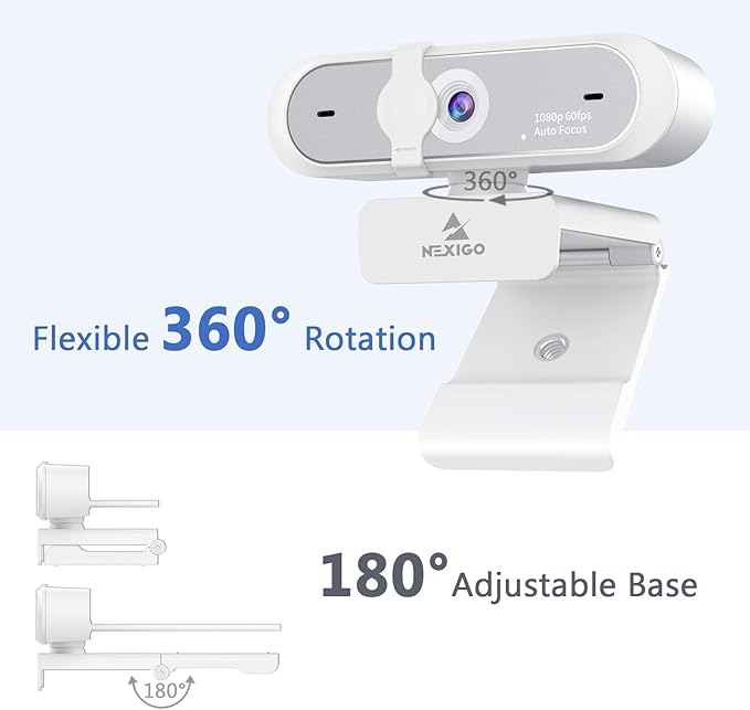 NexiGo N660P 1080P 60FPS Webcam - Image 6