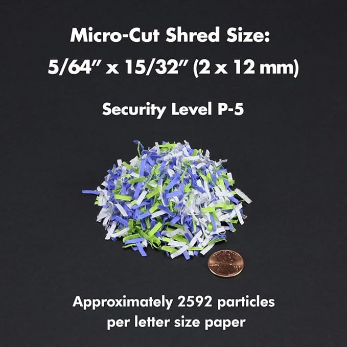 Aurora AU1060MA Professional Grade 10-Sheet High Security Micro-Cut Paper and - Image 6