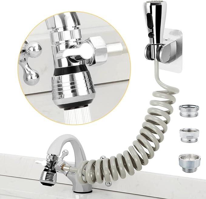 CECEFIN Kitchen Sink Sprayer Hose Attachment by CECEFIN