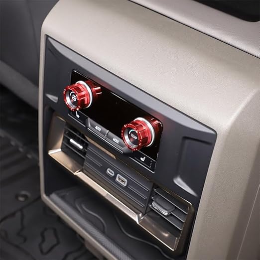 for Hummer EV Accessories Rear Air Conditioner Switch Button Knob Cover - Image 4