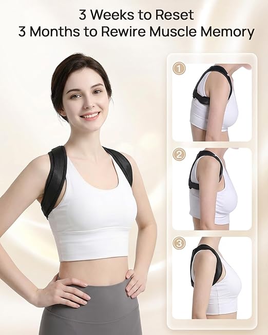 Anatomical Y-Shape Upper Back Brace Posture Corrector - Image 4