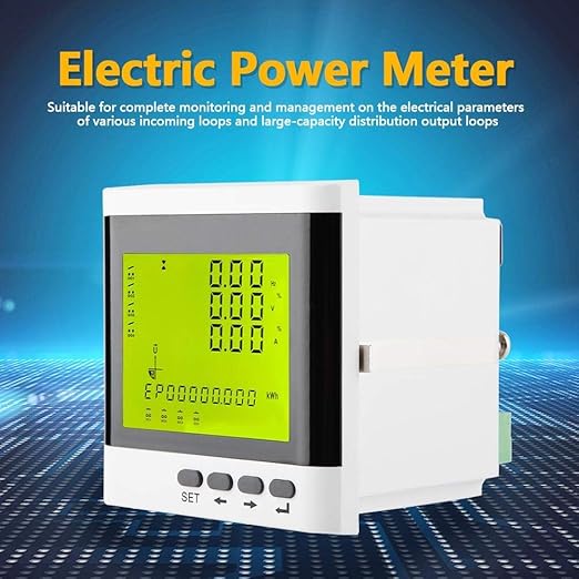 Three-phase Multifunctional Digital Energy Meter, High Accuracy Voltage Current - Image 2