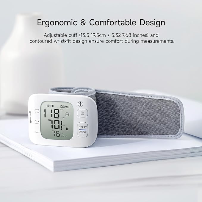 yuwell Smart Wrist Blood Pressure Monitor - Image 5