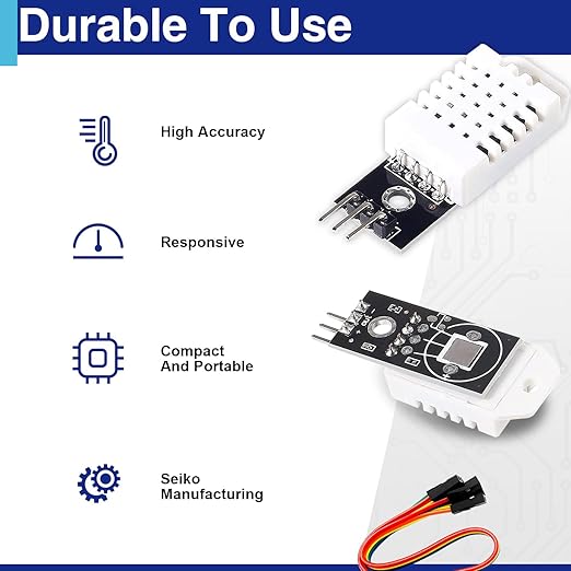 3 Set Digital Temperature and Humidity Sensor Modules, Compatible - Image 5
