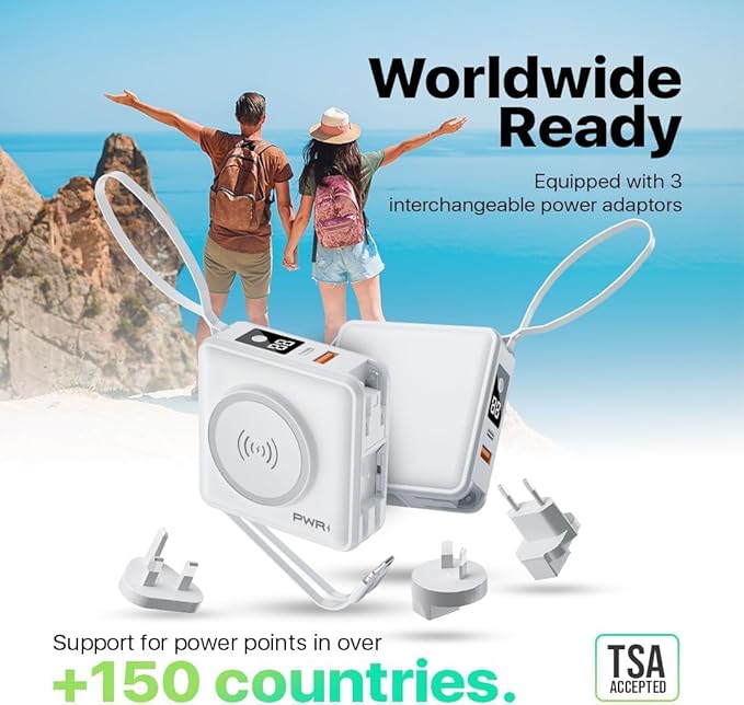 PWRMobile PWR Travel PRO 5-in-1 Power Bank – 10, 000mAh - Image 6