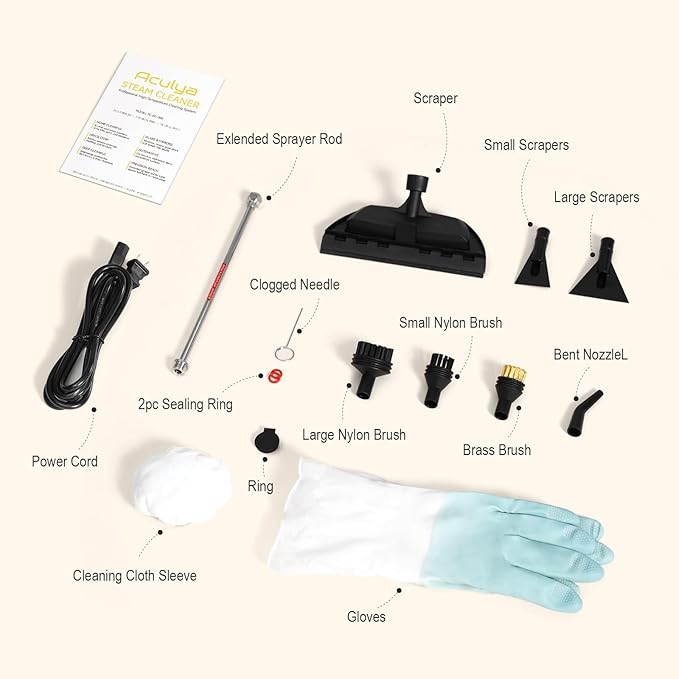 Aculya Life Handheld Steam Cleaner - Image 6