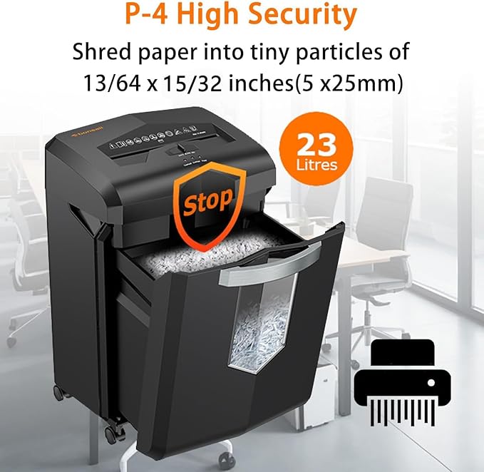 Bonsaii Heavy Duty Paper Shredder, 16 - Image 6