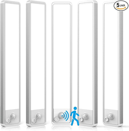 LUMIJOLI 5 Pack Under Cabinet Lighting Wireless 14inch LED Motion Sensor by Unknown