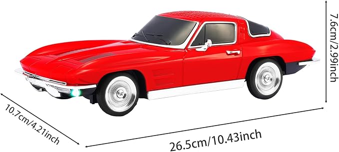 WSTER Retro American Style car Bluetooth Speaker, Portable Wireless Outdoor - Image 8