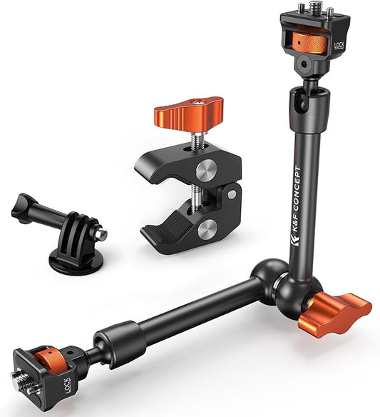 K&F CONCEPT 11" Magic Arm Clamp Kit by KFCONCEPT