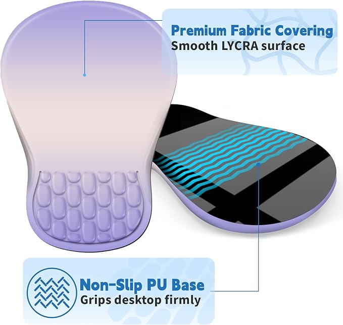 YIWEI Ergonomic Mouse Pad with Wrist Rest - Image 5