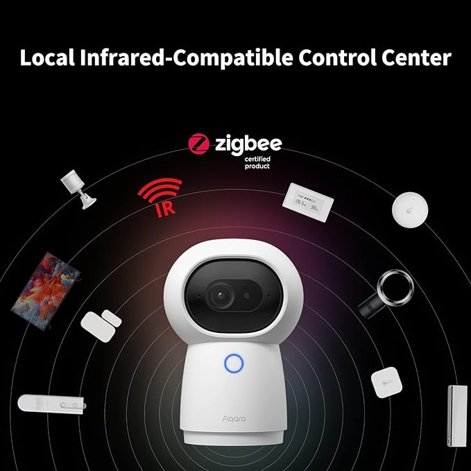 Aqara 2K Security Indoor Camera Hub G3, AI Facial and Gesture Recognition - Image 5
