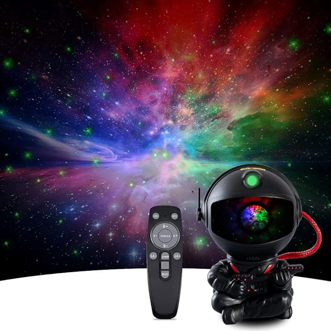 SHJQJJLBCQ Galaxy Projector, Astronaut Star Projector, Kids Night Light by SHJQJJLBCQ