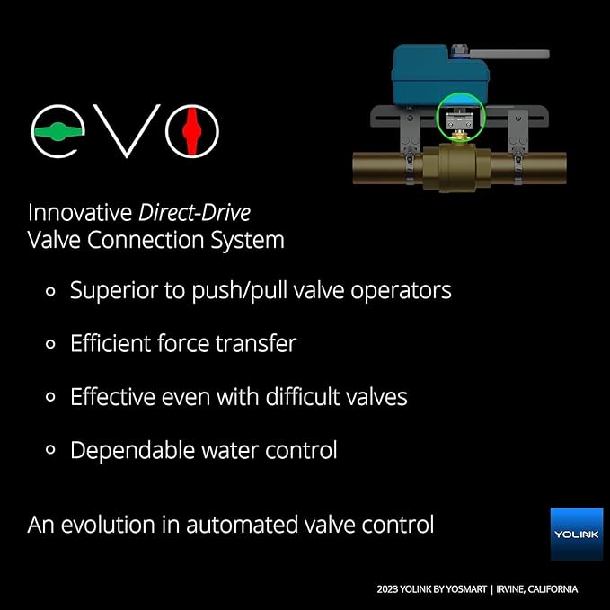 YoLink DIY Automatic Water Leak Detection & Shut-Off Starter Kit, Valve Operator - Image 7