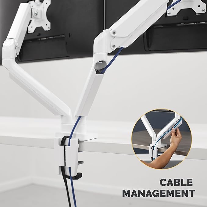 Fellowes Platinum Series Dual Monitor Arm - Image 5