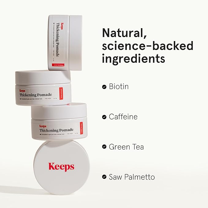 Keeps Matte Thickening Hair Pomade - Image 4