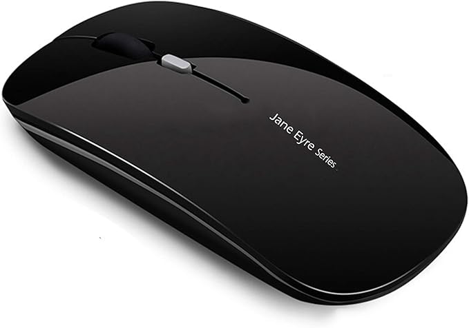 Uciefy Q5 Slim Rechargeable Wireless Mouse, 2.4G Portable Optical Silent Ultra by Uciefy