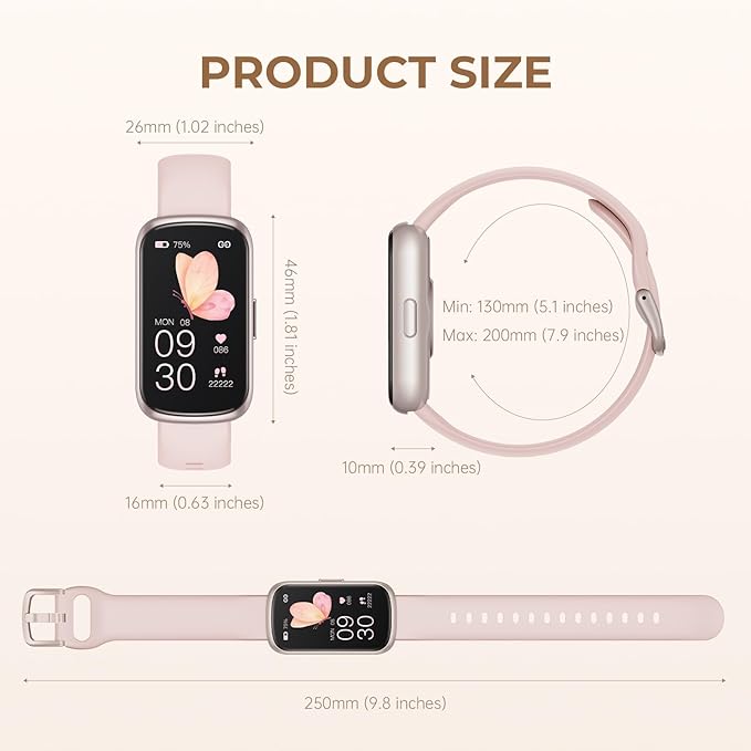 TIFOZEN Health Fitness Tracker Smart Watch - Image 8