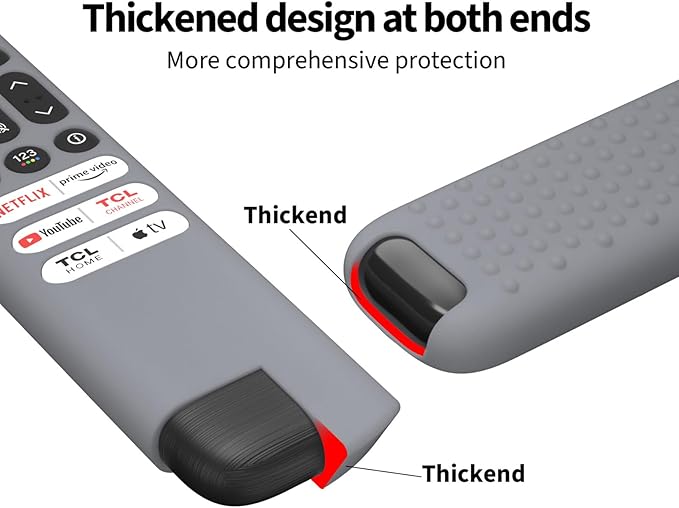 Hi Color Silicone Cover for TCL RC813 FMB1/RC923/RC902V Remote Protective Case - Image 4