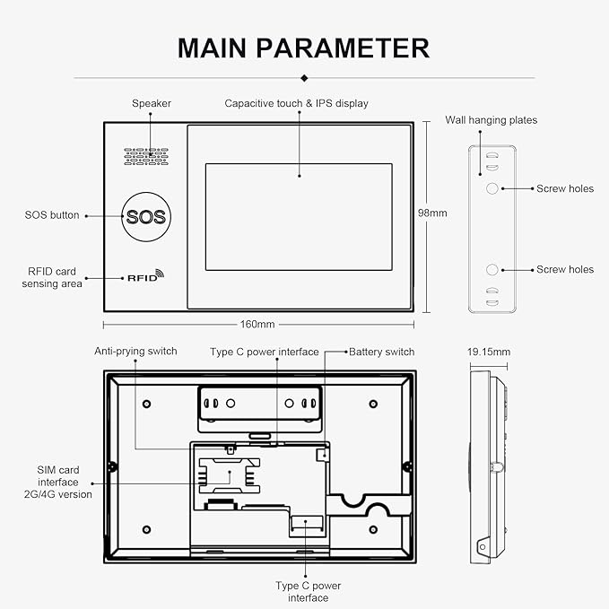 PGST WiFi Alarm System with 5MP HD Security Camera, Wireless Home Security - Image 9