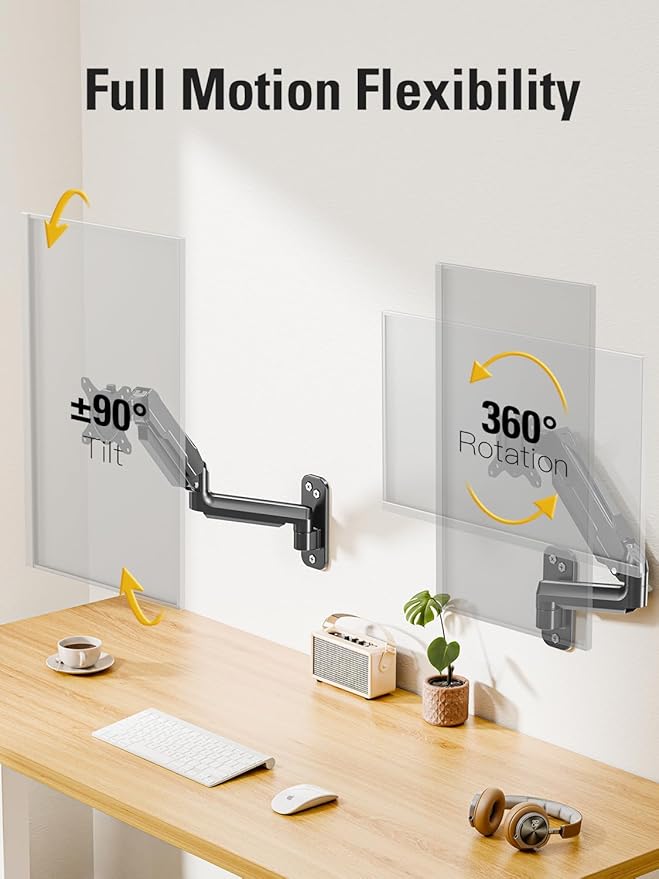 DreamAxis Single Monitor Wall Mount - Image 2