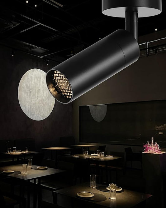 Gpaillumic Led Modern Directional Spotlight, Zoomable Monopoint Ceiling Spot by Gpaillumic