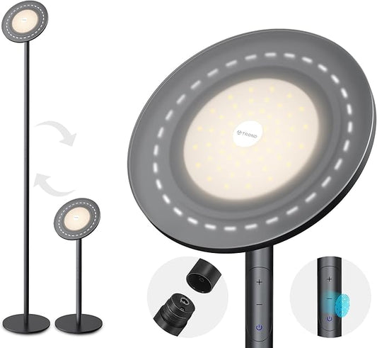 TROND Floor Lamp, 5000LM Super Bright Sky LED Modern Torchiere Standing Lamp by TRONDOfficial