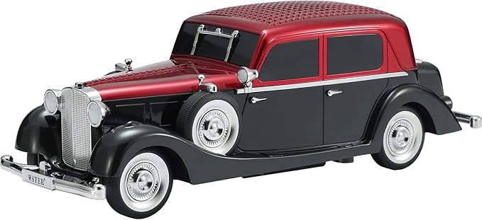 WSTER Vintage Car Bluetooth Speaker, Retro Classic Model by WSTER