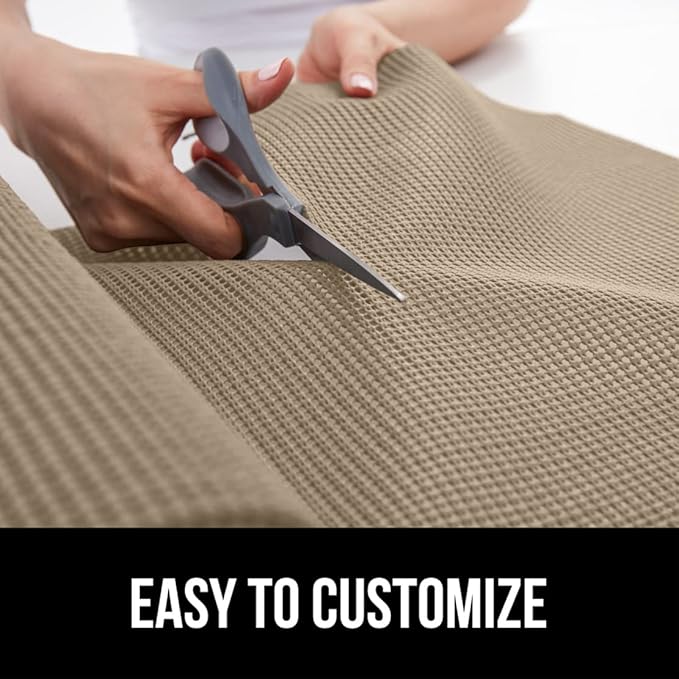 GORILLA GRIP powerGRIP Drawer Shelf and Cabinet Liner, Thick Strong Hold - Image 6