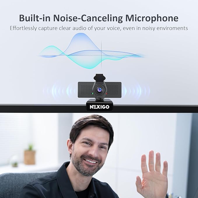 NexiGo N60 Pro 1080P Webcam - Image 6
