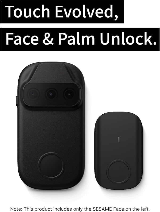 CANDY HOUSE Sesame Face, Smart Lock, Biometric Face & Palm Recognition - Image 7