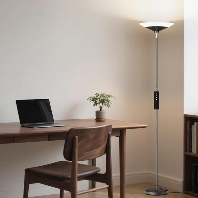 SIBRILLE Torchiere Floor Lamp - Image 6