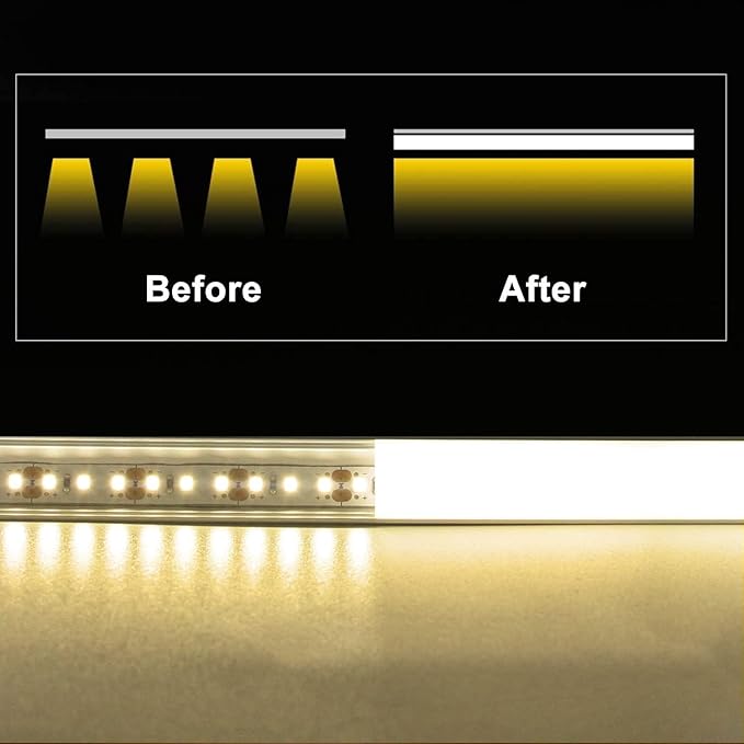 VST 20Pack 1 ft LED Aluminum Channel - Image 6