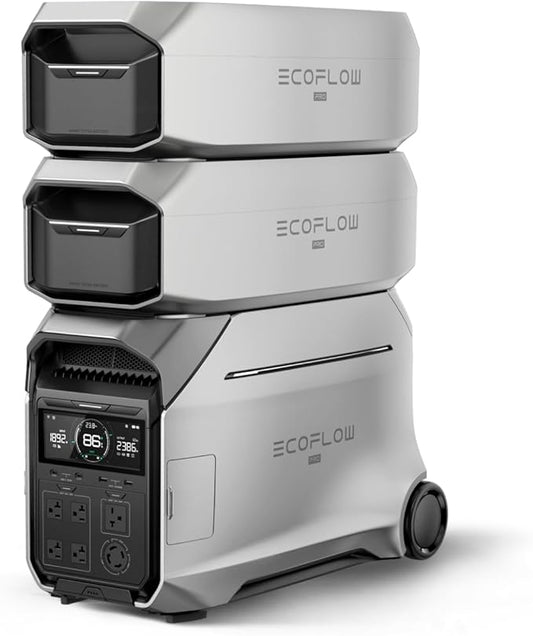 EF ECOFLOW 12kWh Portable Power Station: DELTA Pro 3 by EFECOFLOW