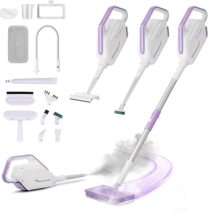 AAOBOSI Steam Mop, 1300W Powerful Detachable Handheld Steamer by AAOBOSI