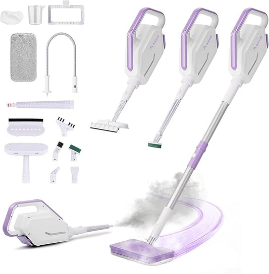 AAOBOSI Steam Mop, 1300W Powerful Detachable Handheld Steamer by AAOBOSI