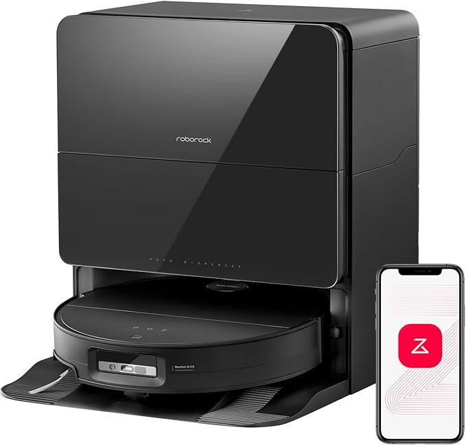 roborock Saros 10 Robot Vacuum and Mop, 000Pa Suction, AI Obstacle Avoidance by Roborock