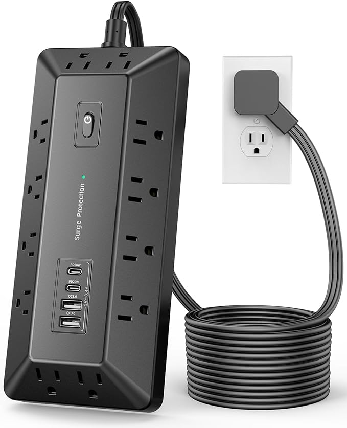 Inhwatek Surge Protector Power Strip by Inhwatek