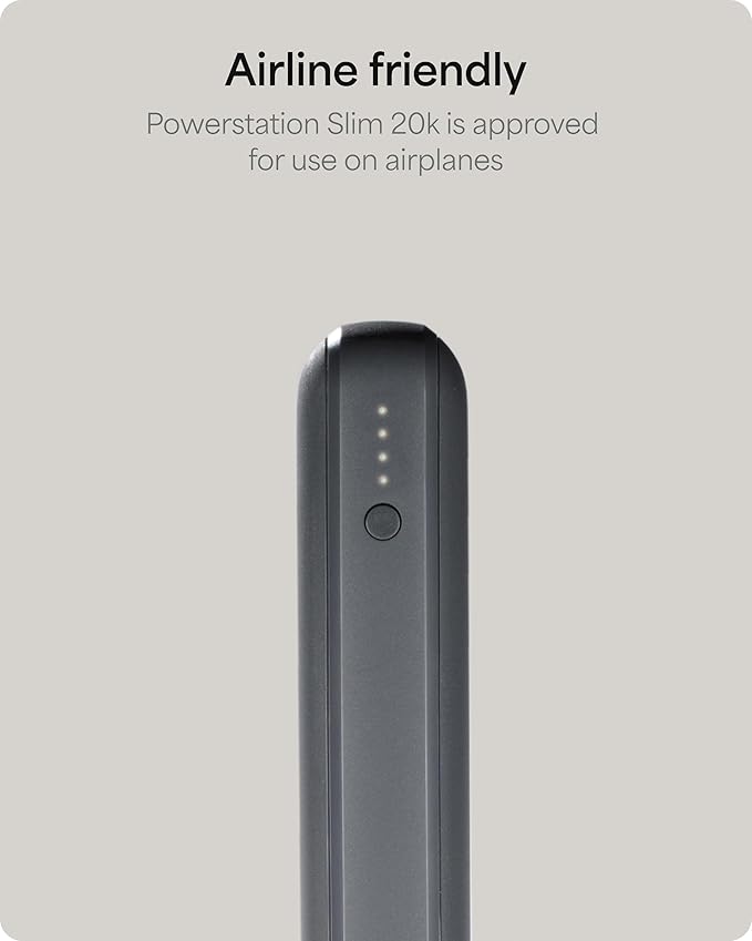 Mophie Powerstation Slim 20, 000mAh Power Bank | Thin Extended Power | 15W - Image 4