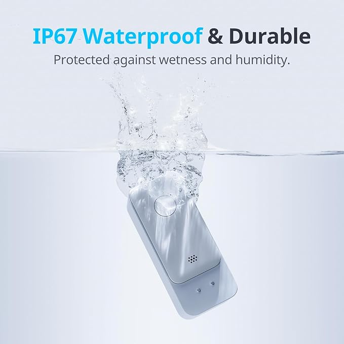 SwitchBot WiFi Water Sensor, Smart Water Leak Detector, 100dB Adjustable Alerts - Image 8