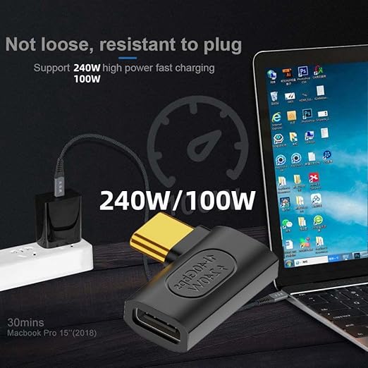chenyang USB C Connector USB4 Type C 240W Power 40Gbps Data 8K Video Extension - Image 5