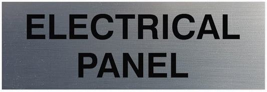 All Quality Basic Electrical Panel Sign by All+Quality