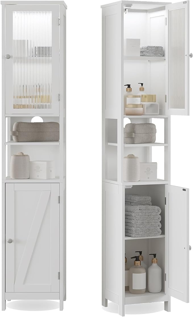 ChooChoo Tall Bathroom Storage Cabinet by ChooChoo
