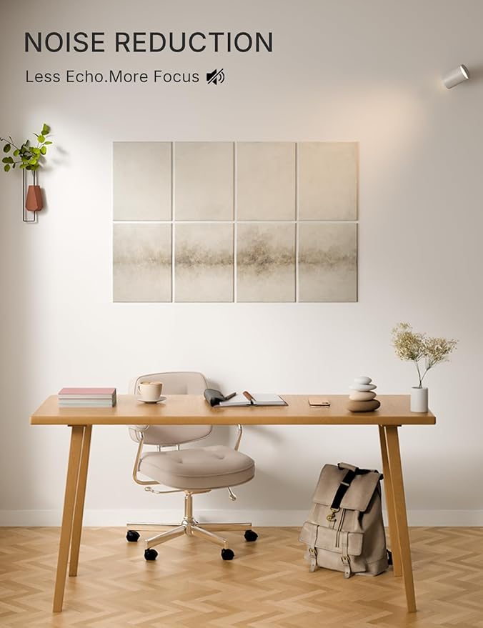 Wall Art Acoustic Panels, Decorative Sound Absorbing Panels - Image 2