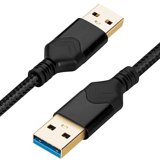 ROFICORD USB 3.0 Male to Male Cable, USB A to USB A High Speed Data Cord by ROFICORD